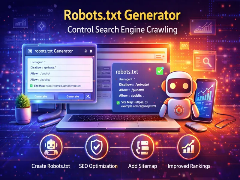 Robots.txt Generator: Complete Guide to Controlling Search Engine Crawling