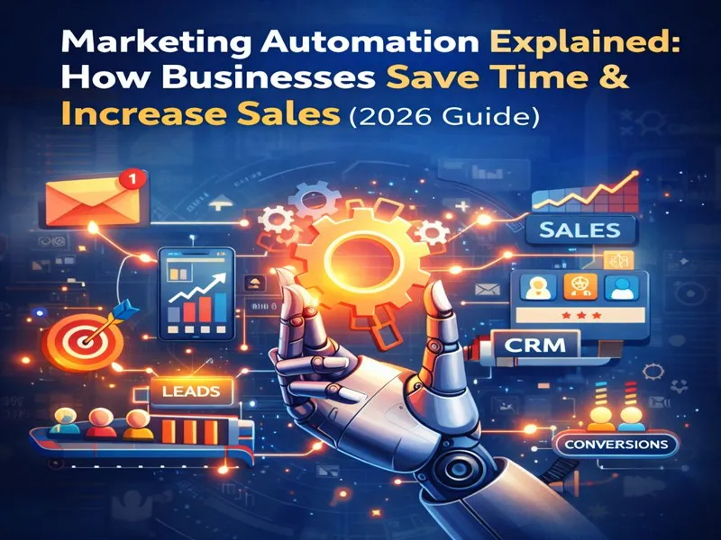 Marketing Automation Explained: How Businesses Save Time & Increase Sales (2026 Guide)