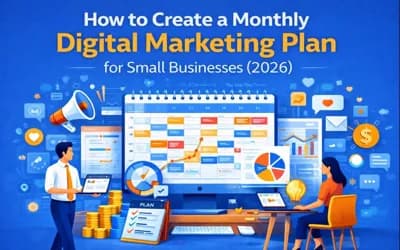 How to Create a Monthly Digital Marketing Plan for Small Businesses (2026)