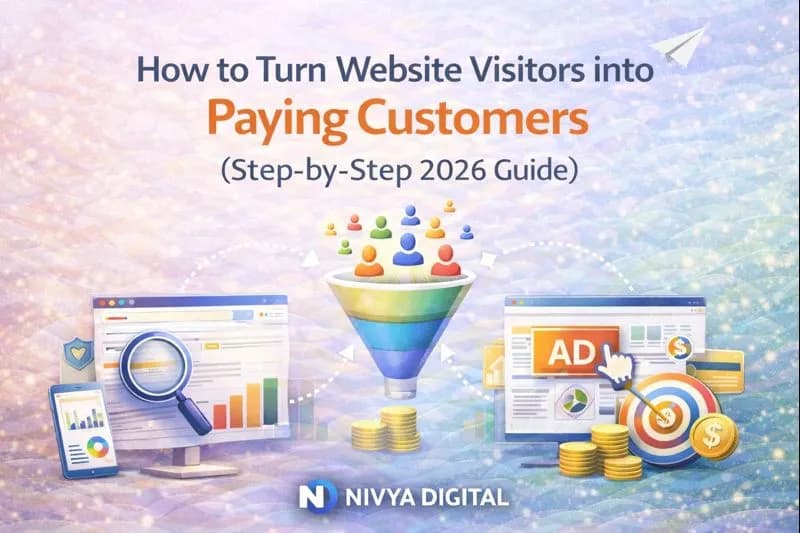 How to Turn Website Visitors into Paying Customers (Step-by-Step 2026 Guide)