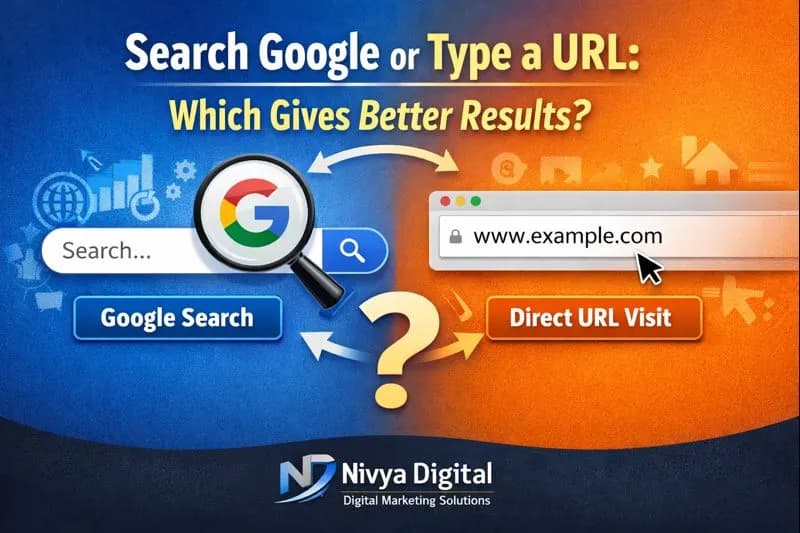 Search Google or Type a URL: Which Gives Better Results?