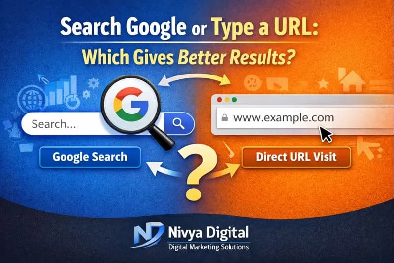 Search Google or Type a URL: Which Gives Better Results?